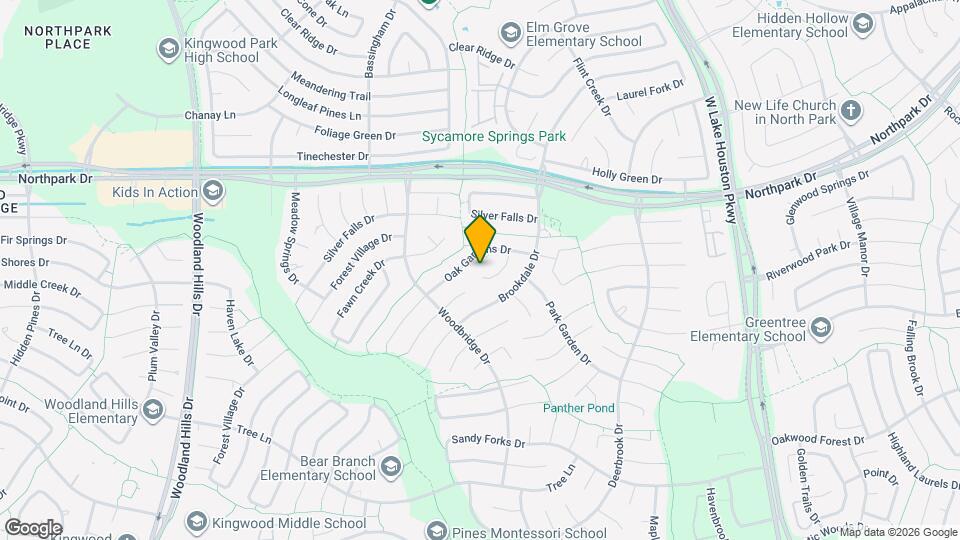 4107 Valley Haven Dr Map and Location Details