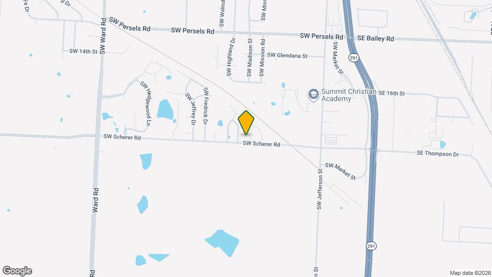 1640 SW Madison St Mapa y Detalles de la Ubicación