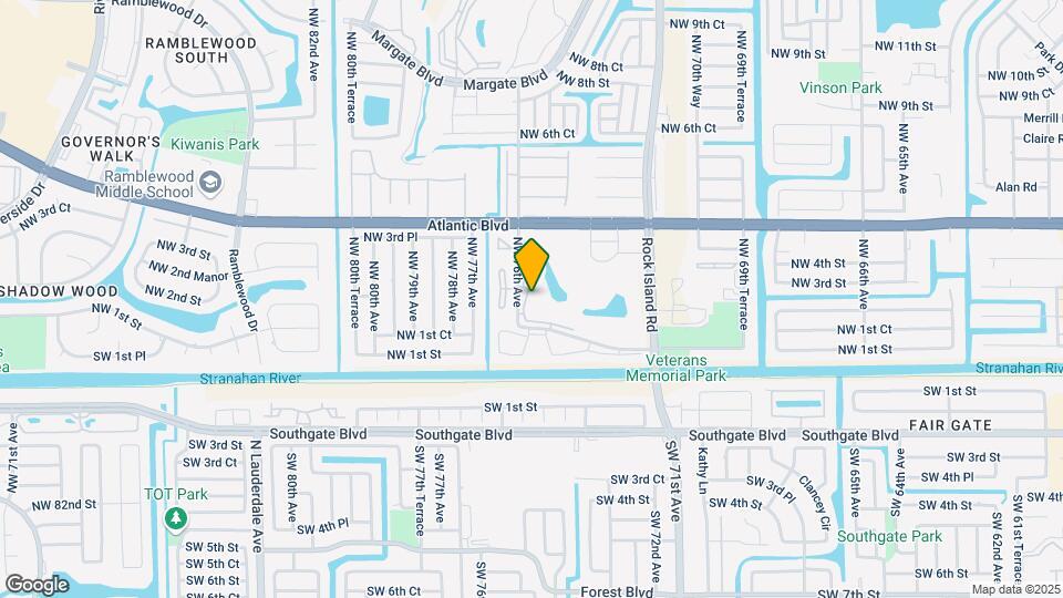 260 NW 76th Ave Map and Location Details
