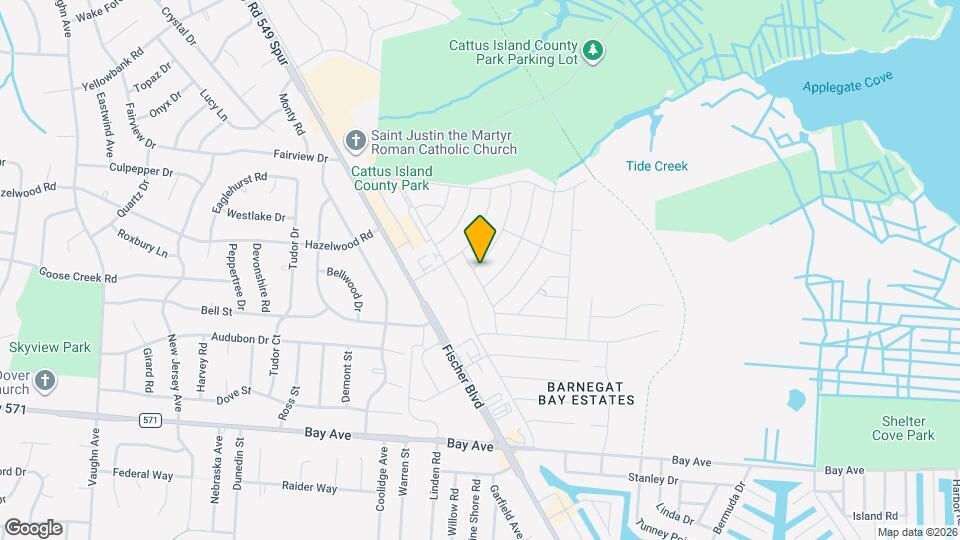 895 Salem Dr Map and Location Details