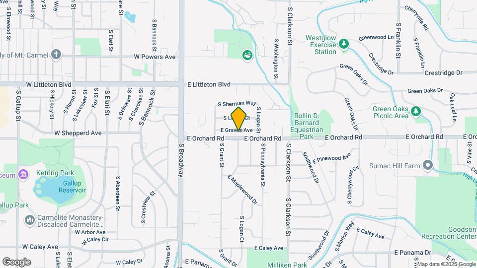 250 E Graves Ave Map and Location Details