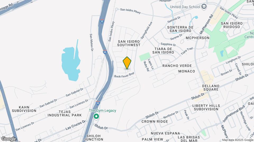 1201 Chital Dr Map and Location Details
