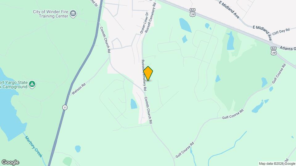 446 Russell Cemetery Rd Map and Location Details