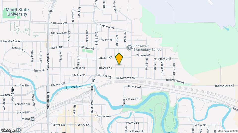 609 6th Ave NE, Unit Upper Mapa y Detalles de la Ubicación