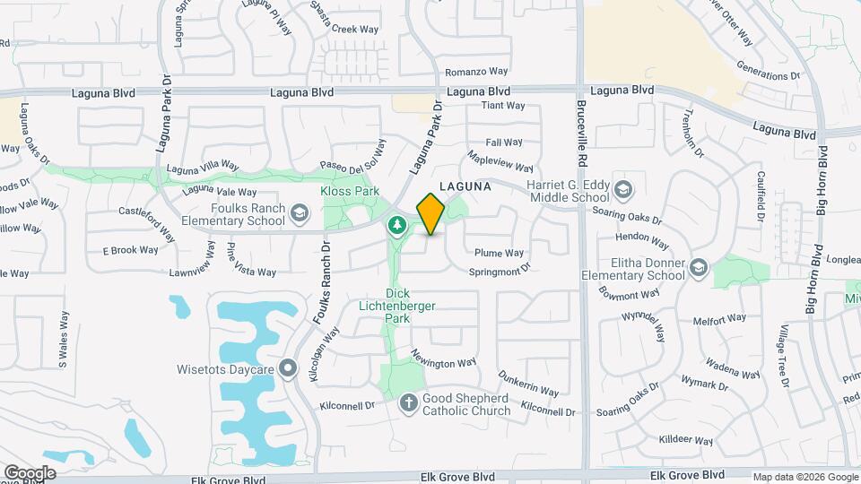 6641 Koster Way Map and Location Details