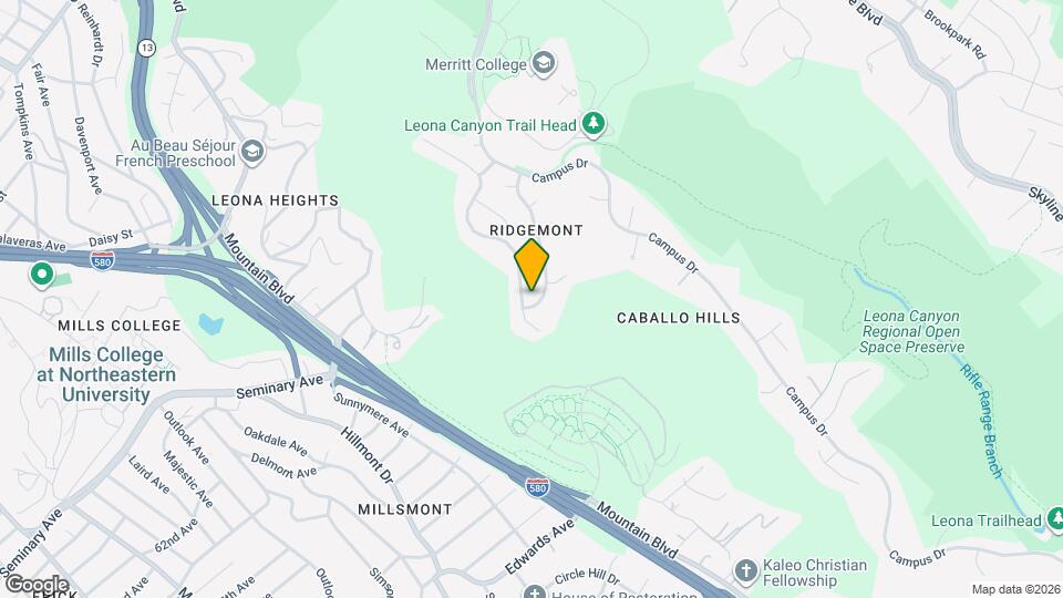 6252 Ridgemont Dr Map and Location Details