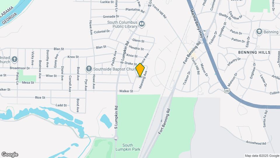 3314 Albert St Map and Location Details