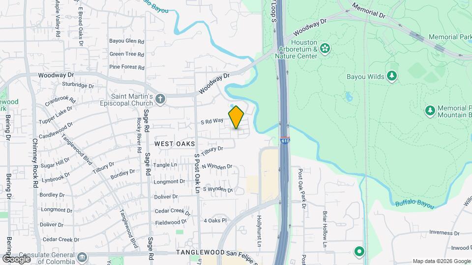 4746 Post Oak Timber Dr Map and Location Details