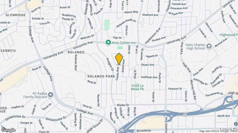 4031 Casita Way Map and Location Details