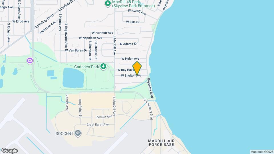 2818 W Shelton Ave Map and Location Details