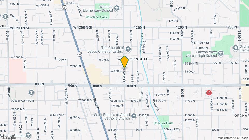 32 E 925 N St Map and Location Details