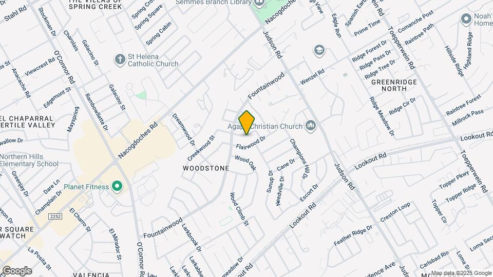 14119 Cradlewood St Map and Location Details