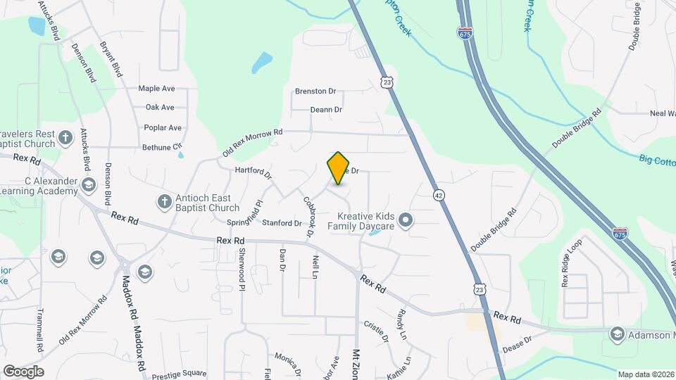 5762 Northspring Dr Mapa y Detalles de la Ubicación