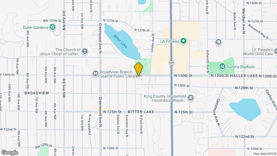 707 N 130th St, Unit B201 Map and Location Details