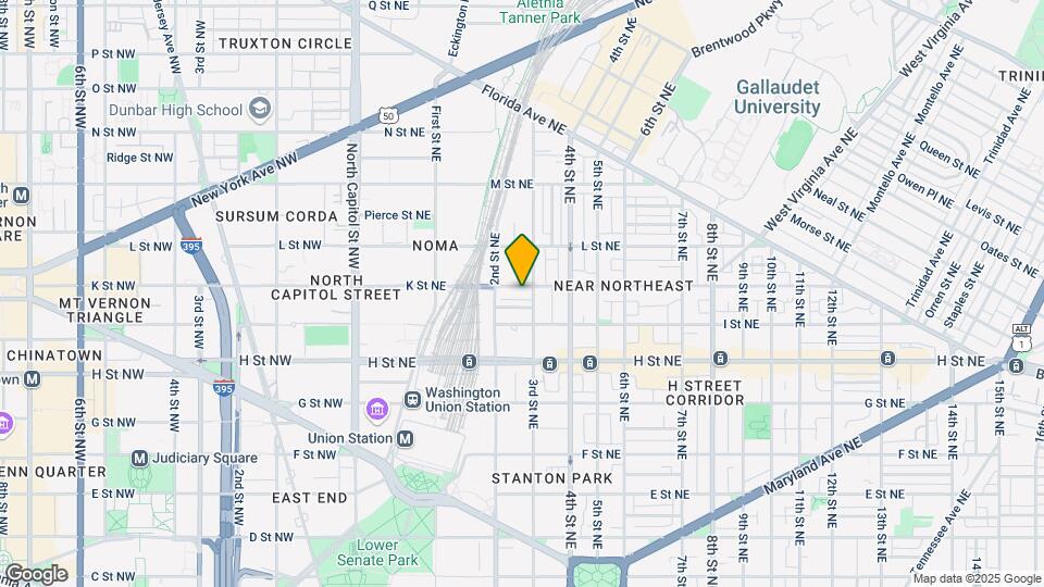 231 K St NE Map and Location Details