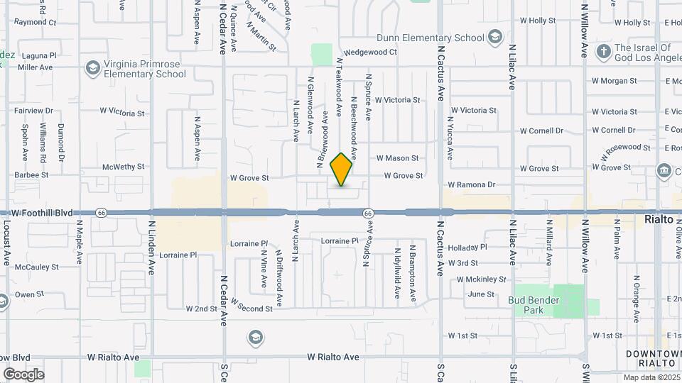 969 W Jasmine Way Map and Location Details