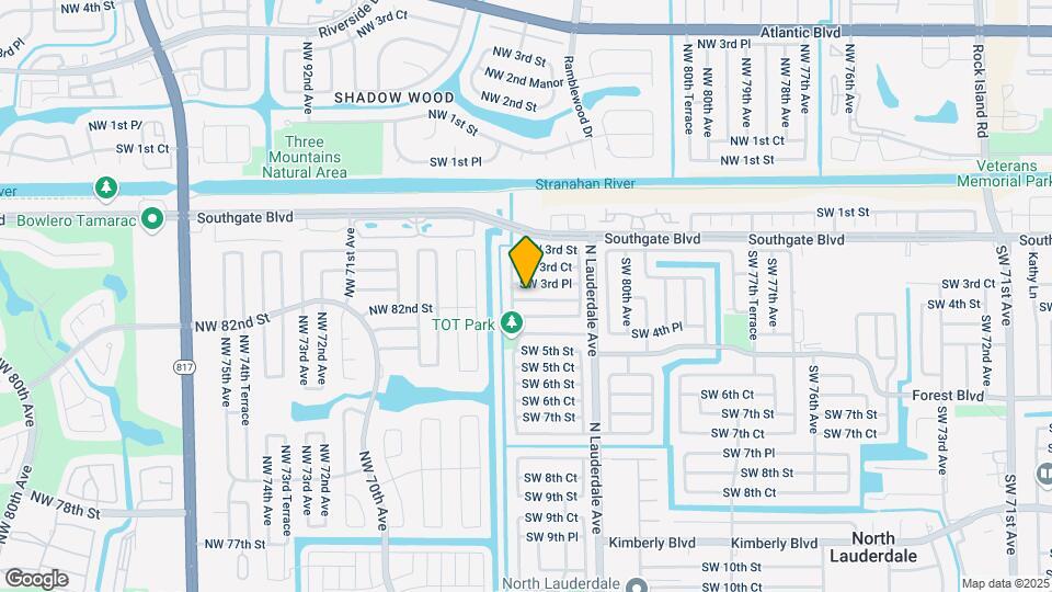 8241 SW 4th St Map and Location Details
