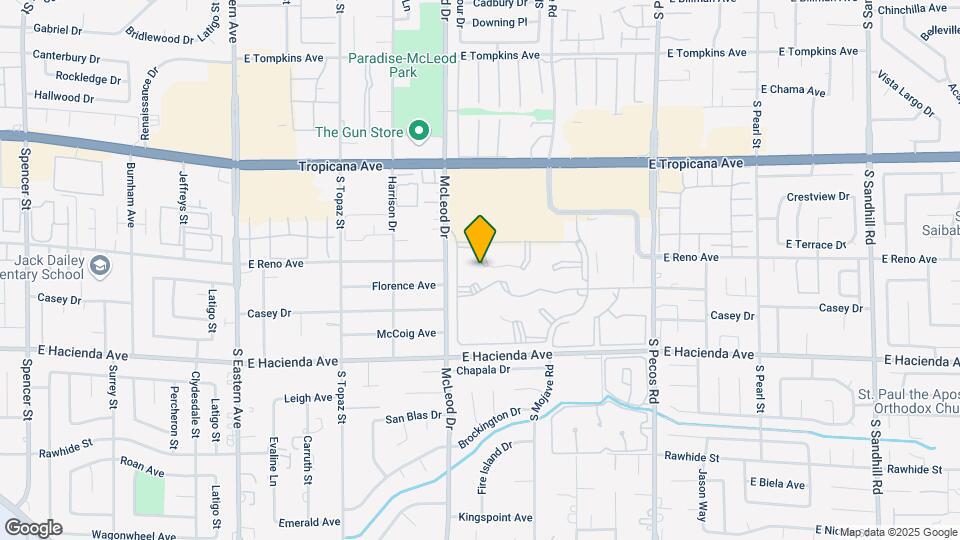 3061 Key Largo Dr Map and Location Details