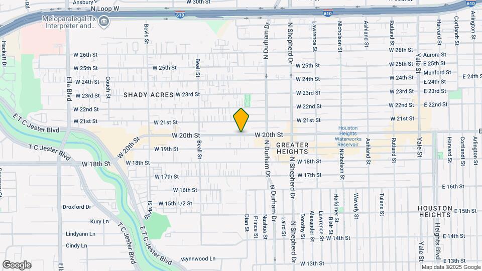 902 W 20th St Mapa y Detalles de la Ubicación