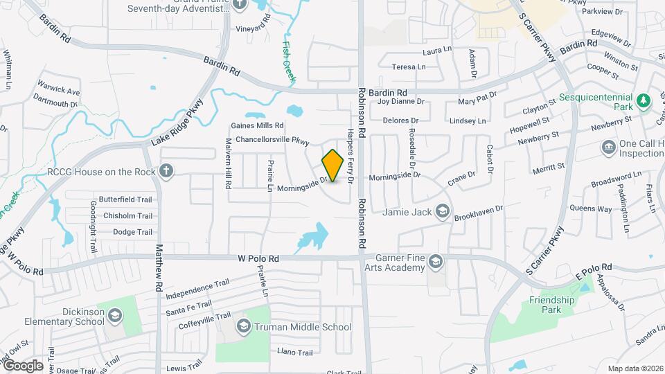4507 Champion Hill Dr Map and Location Details