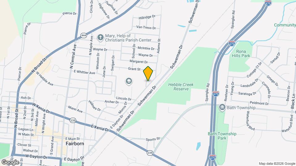 618 Jefferson St Map and Location Details