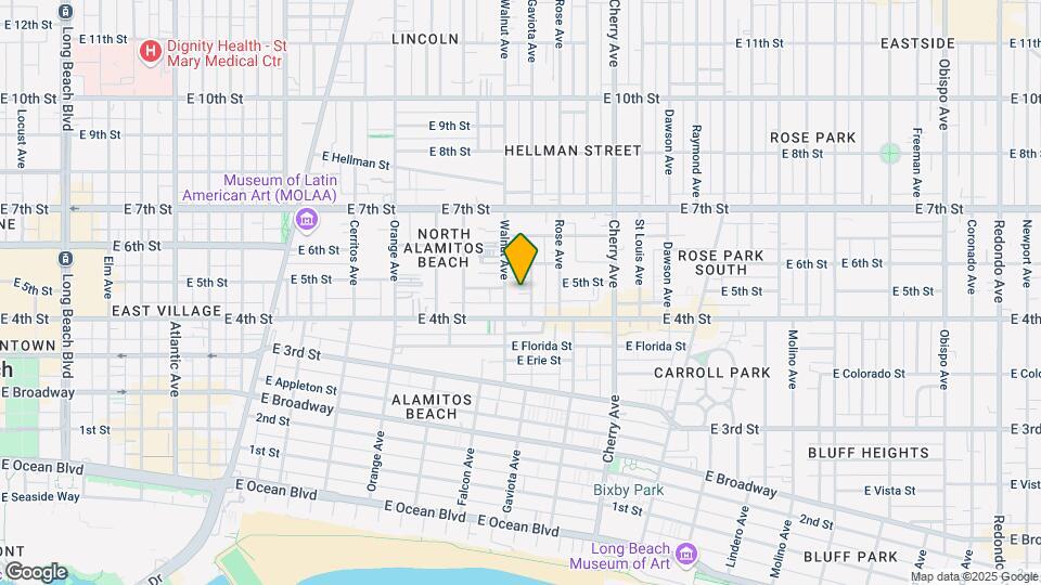 453 Gaviota Ave Map and Location Details