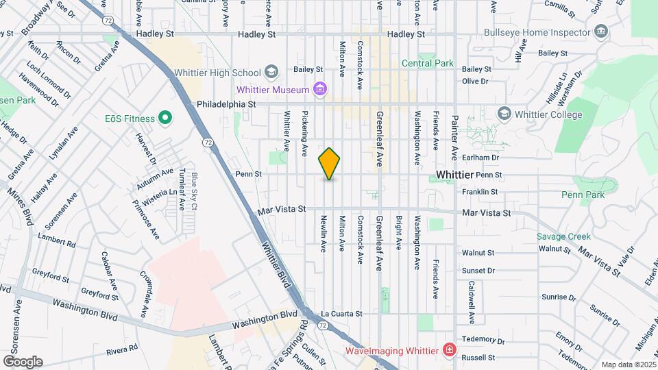 7318 Newlin Ave Map and Location Details