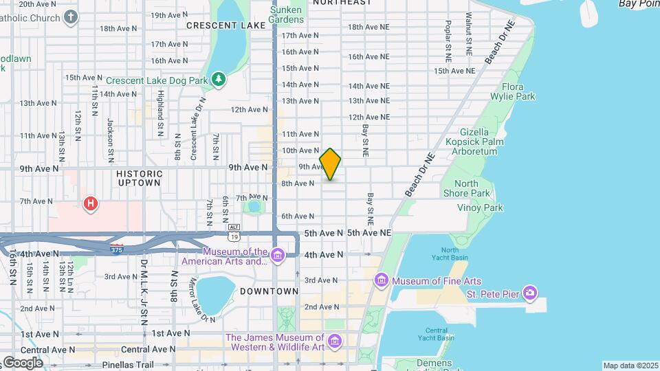 132 8th Ave N, Unit #2 Map and Location Details