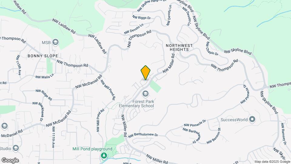 2817 NW Kennedy Ct Map and Location Details