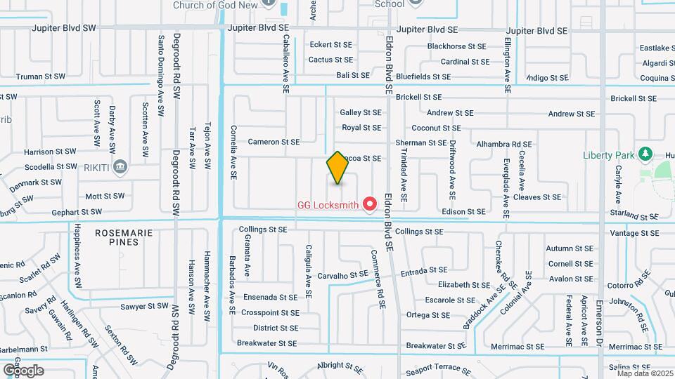 850 Airport Ave SE Map and Location Details