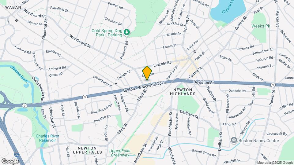 989 Boylston St Map and Location Details