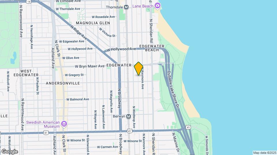 5514 N Kenmore Ave Map and Location Details