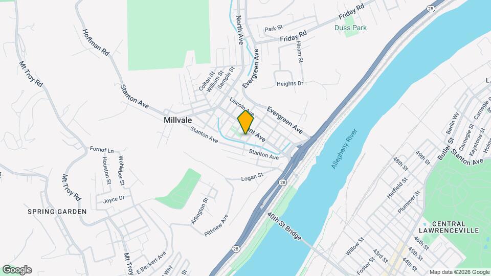 13 E Sherman St Map and Location Details