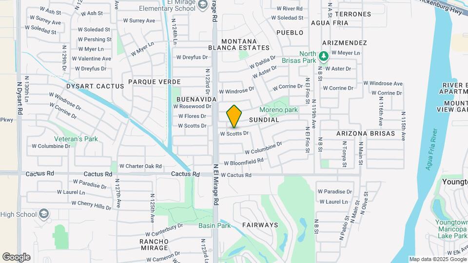 12220 W Scotts Dr Map and Location Details