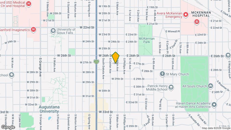 1903 S Main Ave Map and Location Details