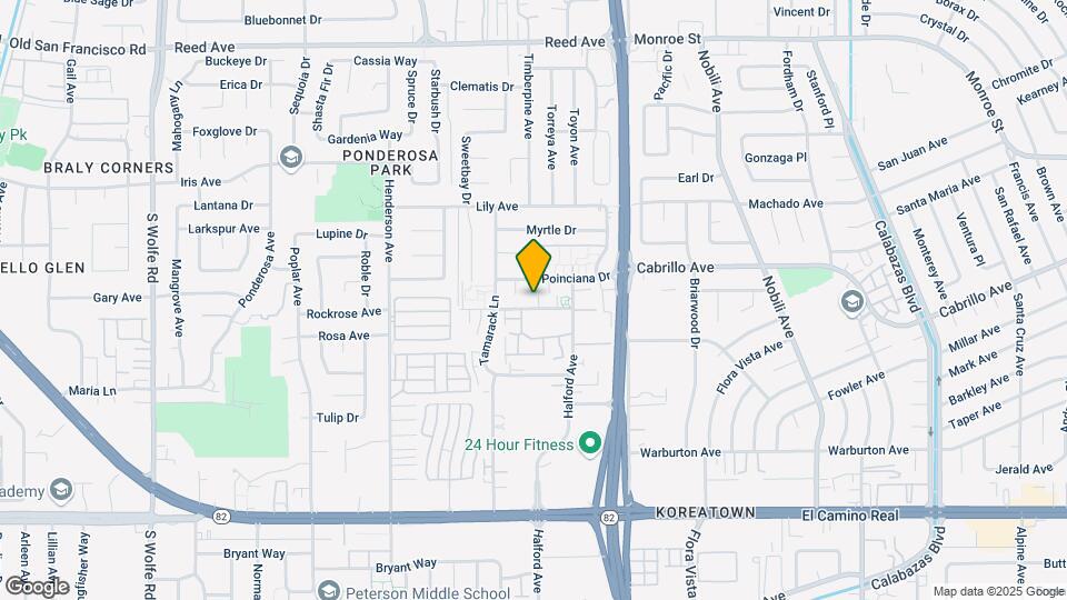 Miramar Way Apartments Map and Location Details