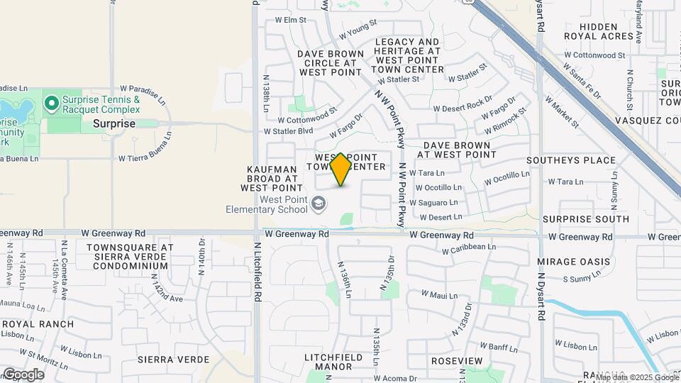 13661 W Ocotillo Ln Map and Location Details