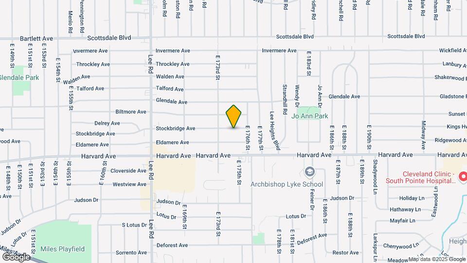 17412 Stockbridge Ave Map and Location Details