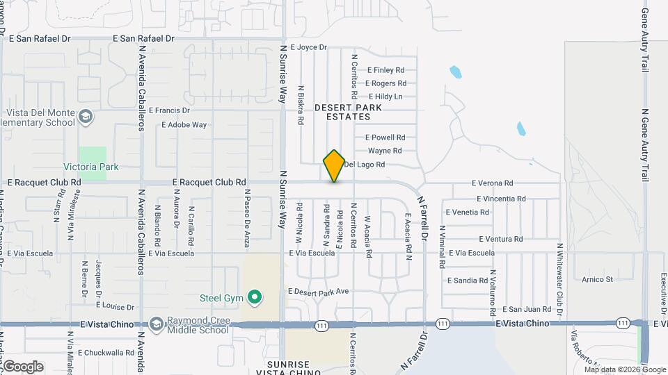 2005 E Racquet Club Rd Map and Location Details