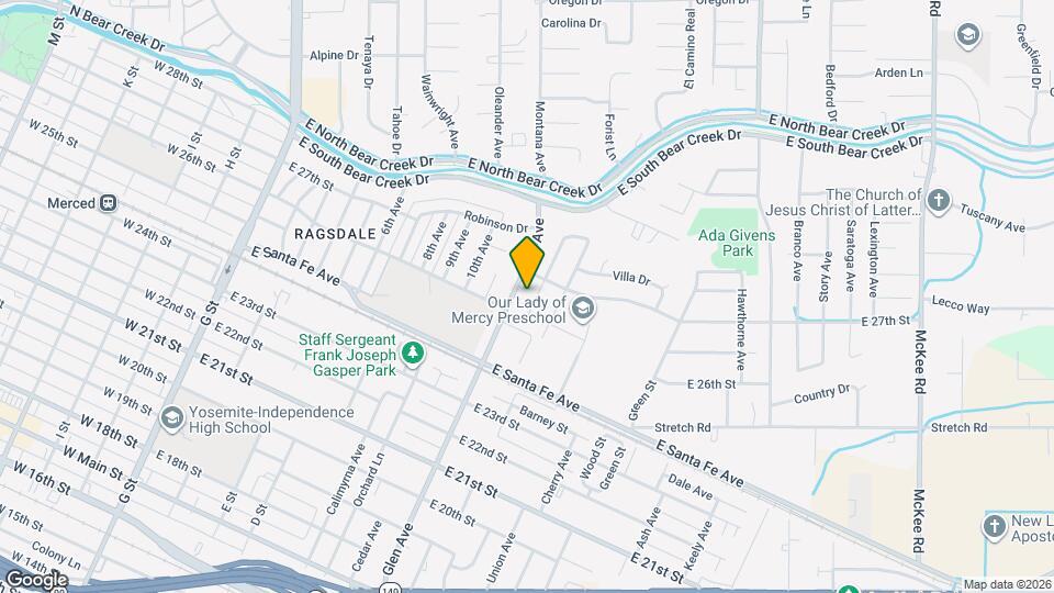 2653 Agnes Way Map and Location Details