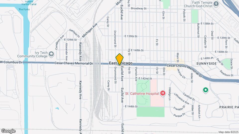 1311 E Columbus Dr Mapa y Detalles de la Ubicación