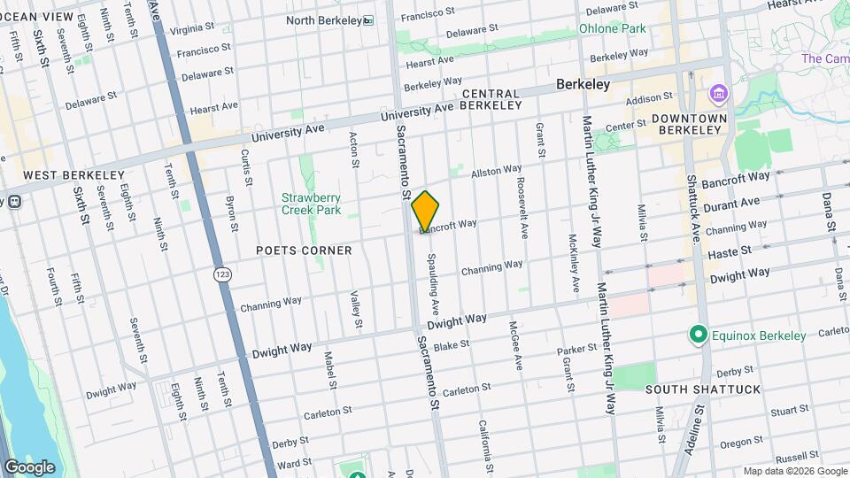 2306 Spaulding Ave Map and Location Details