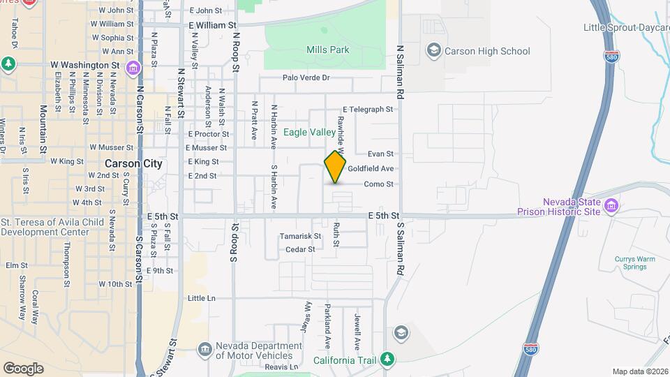 Sierra View Apartments Map and Location Details