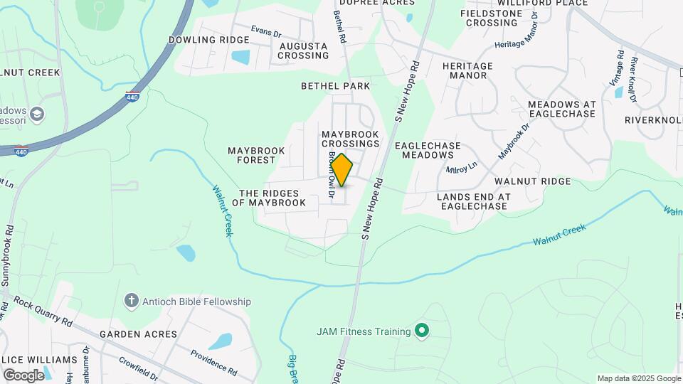 1720 Pebble Ridge Dr Mapa y Detalles de la Ubicación