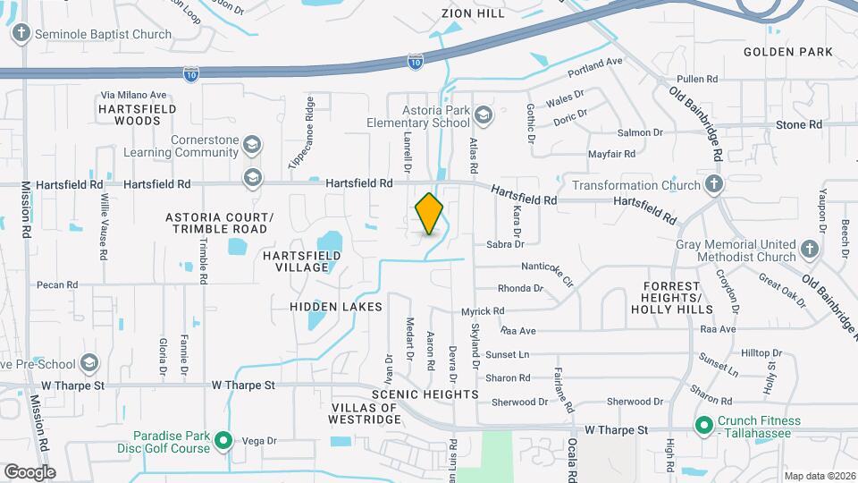 2287 Hartsfield Way Map and Location Details