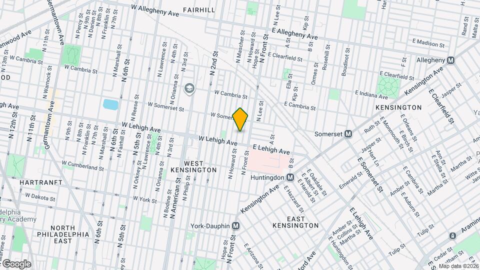 2717 N Howard St, Unit 1 Bedroom - A Map and Location Details