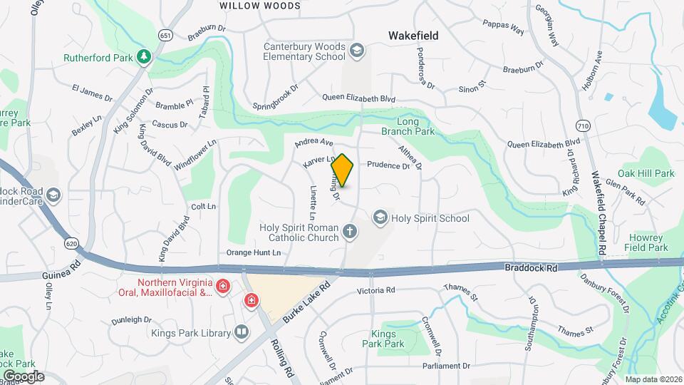 5021 Fleming Dr Map and Location Details