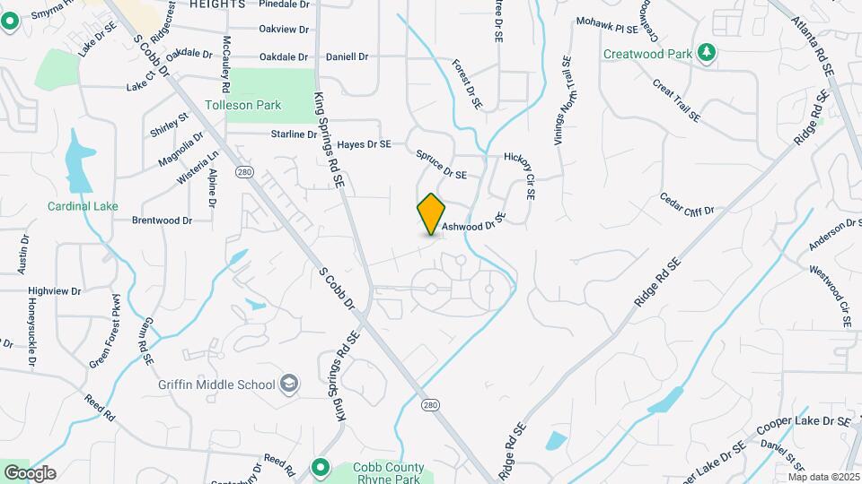 1487 Springwood Dr SE Map and Location Details