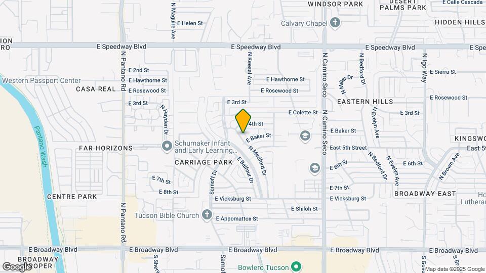 618 N Medford Dr Map and Location Details