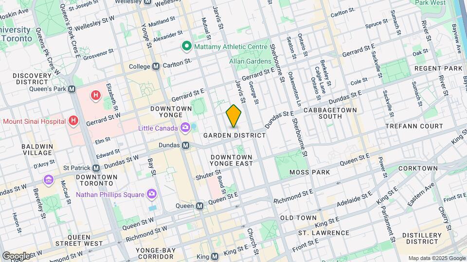 132 Dundas St E Map and Location Details